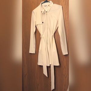 NWOT Fashion Nova Business Casual Coat w Gold